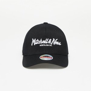 Mitchell & Ness Branded Pinscript Classic Snapback Black