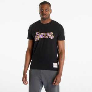 Mitchell & Ness NBA Team Logo Tee Lakers Black