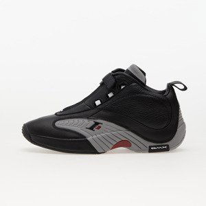 Reebok Answer IV Core Black/ Multi Solid Grey/ Flash Red