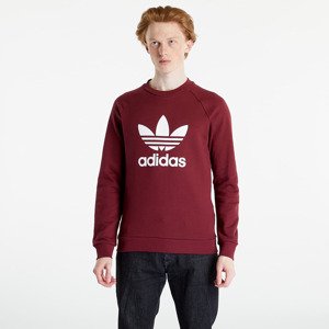 Mikina adidas Originals Adicolor Classics Trefoil Crew Burgundy XXL