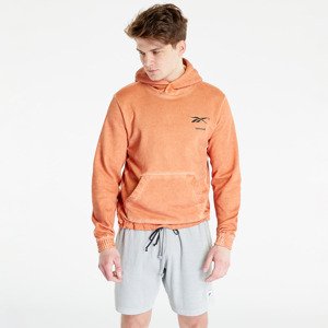 Reebok Basketball Bi-Dye Hoodie Burgundy Orange