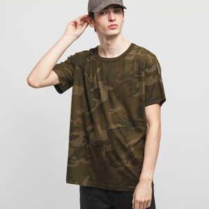 Tričko s krátkým rukávem Urban Classics Camo Oversized Tee camo zelené