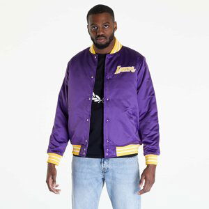 Mitchell & Ness Heavyweight Satin Los Angeles Lakers Jacket Purple