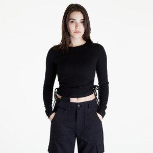 Top Sixth June Basic Crop Top Black S