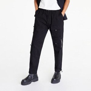 Sixth June Multipockets Twill Cargo Pants Černé