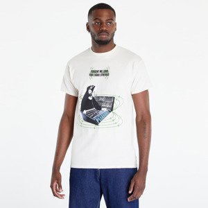 PLEASURES Synth T-Shirt Cream