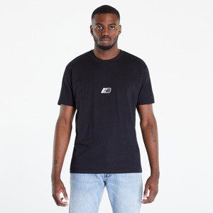 New Balance Essentials Graphic Short Sleeve Tee Černé