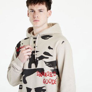 Wasted Paris Hoodie Side Pocket Damaged Goods Beige