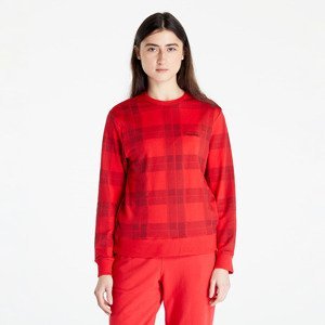 Pyžamo Calvin Klein Mc Holiday Lw Rf L/S Sweatshirt Textured Plaid/ Exact L