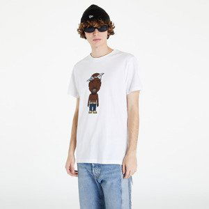 Tričko Urban Classics LA Sketch Tee White M