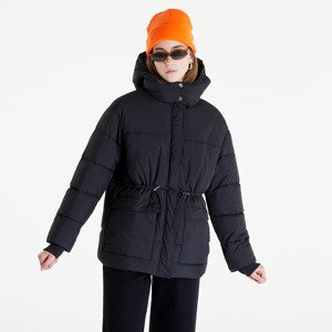 Urban Classics Ladies Waisted Puffer Jacket Black