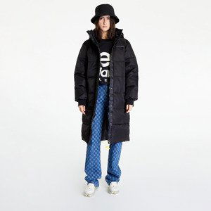 Sixth June Long Puffer With Hood Black