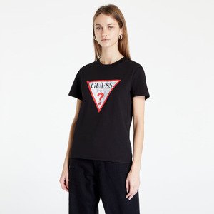 GUESS Front Logo T-Shirt Black