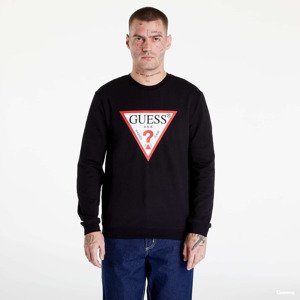 GUESS Triangle Logo Sweatshirt Black