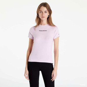 TOMMY JEANS Bby Serif Linear T-Shirt Pink