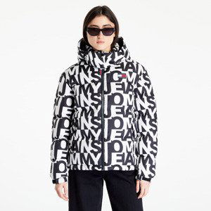 TOMMY JEANS Aop Alaska Puffer White/ Black