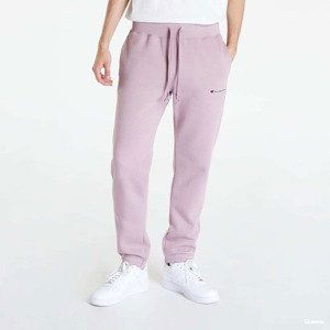 Champion Logo Elastic Cuff Pants Purple