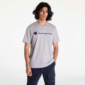 Champion Logo Crewneck T-Shirt Grey