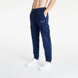 Champion Logo Elastic Cuff Cargo Pant Navy