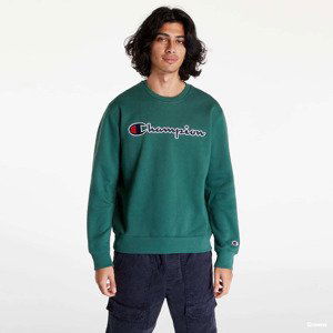 Champion Logo Crewneck Sweatshirt Green