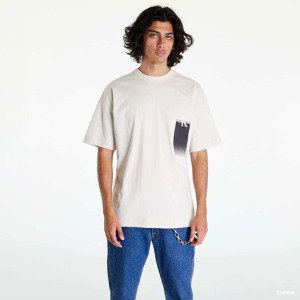 CALVIN KLEIN JEANS Monologo Gradient Mul T-shirt Cream