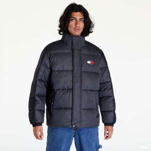 TOMMY JEANS Tonal Panel Puffer Jacket Black