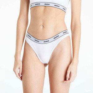 Hugo Boss 3-Pack of Logo Waistband Thongs White