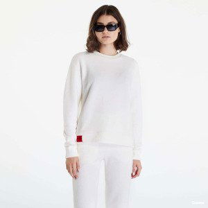 Hugo Boss Ribbed Sweatshirt Cream