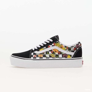 Vans Old Skool Platform Poppy Checkerboard Black