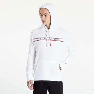 Tommy Hilfiger Signature Tape Hoodie White