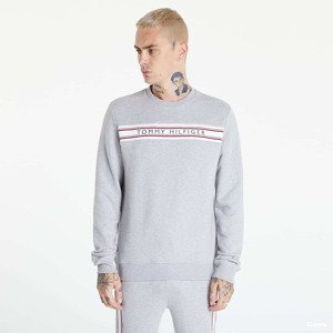 Tommy Hilfiger Signature Tape Logo Sweatshirt Grey