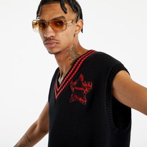 PLEASURES Outpost Oversized Vest Black