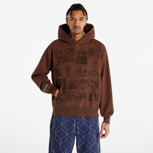 PLEASURES Choices Hoodie Brown