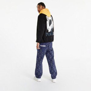 PLEASURES Bended Coach Jacket Black