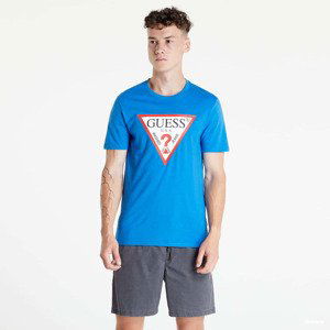 GUESS Triangl Logo T-Shirt Blue