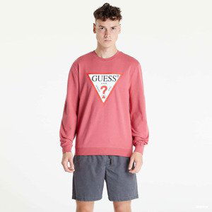 GUESS Triangle logo Sweatshirt Pink