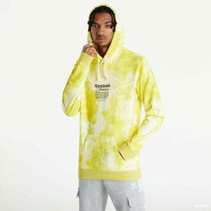 Reebok Classics Allover Print Hoodie Yellow