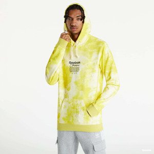 Reebok Classics Allover Print Hoodie Yellow