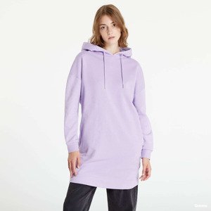 Urban Classics Organic Oversized Terry Hoodie Dress Purple