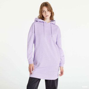 Urban Classics Organic Oversized Terry Hoodie Dress Purple