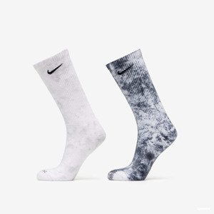 Nike Everyday Plus Cushioned Tie-Dye Crew Socks 2-Pack Multicolor