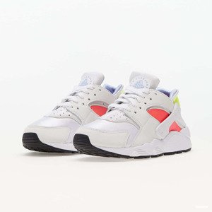 Nike W Air Huarache White/ Volt-Bright Crimson