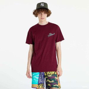 The Hundreds Stimulation Slant Tee Wine