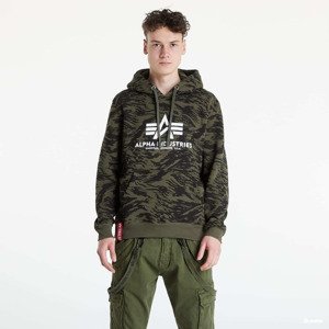 Alpha Industries Basic Hoodie Green / Black