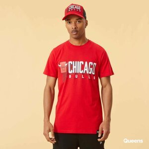 New Era Chicago Bulls Triangle Logo Red T-Shirt Red