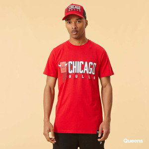 New Era Chicago Bulls Triangle Logo Red T-Shirt Red