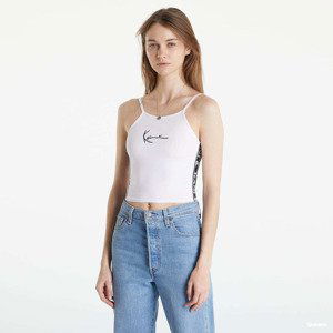 Karl Kani Small Signature Tape Top White