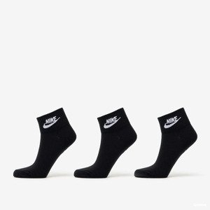 Ponožky Nike Everyday Essential Ankle Socks 3-Pack Black/ White XL