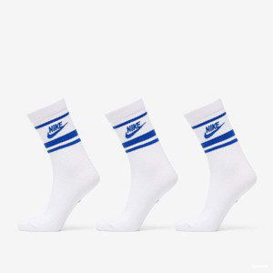 Ponožky Nike NSW Everyday Essential Crew Socks 3-Pack White/ Blue L