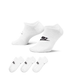 Nike NSW Everyday Essential No-Show Socks 3-Pack White/ Black